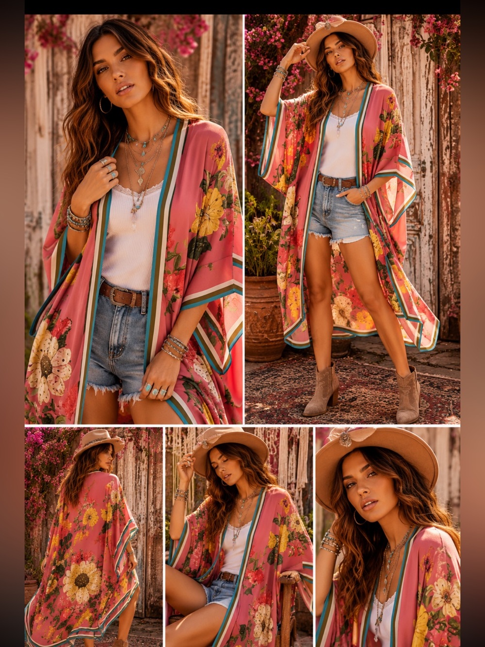 🆕 ARATTA MY VALENTINE KIMONO